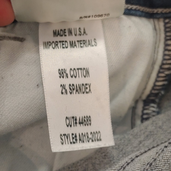 AGOLDE SOPHIE CROP IN CLAREMONT SKINNY JEANS - Picture 10 of 10